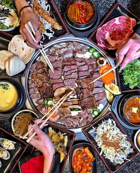 Smokeless Korean Bbq Grill Table 