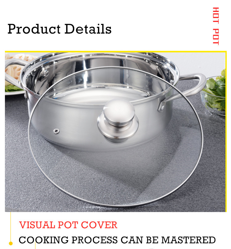 304 Stainless Steel Hot Pot